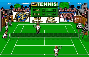 Pro Tennis Simulator screen shot game playing